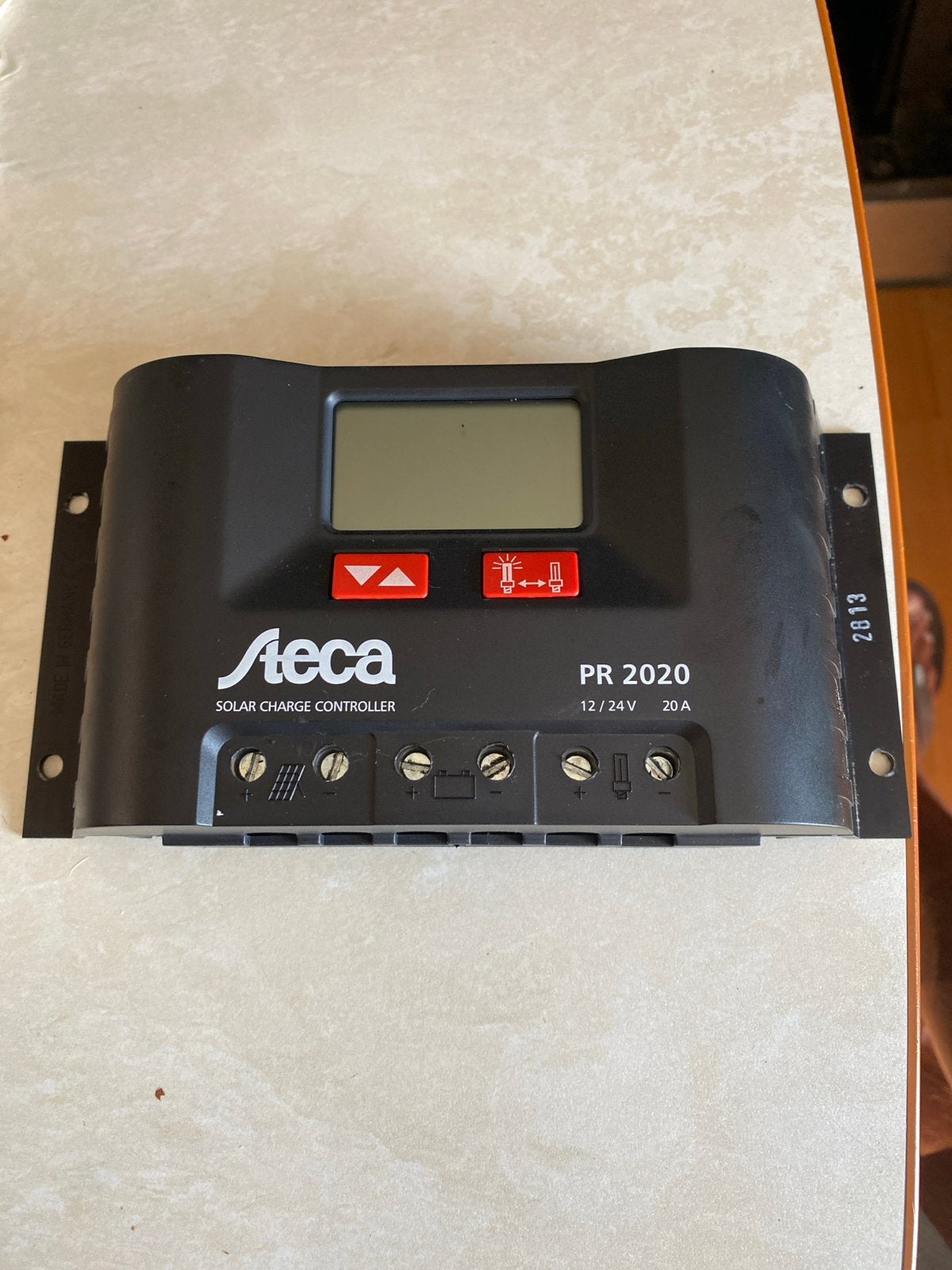Steca PR 2020 Solar Laadregelaar 12/24V 20A, Doe-het-zelf en Verbouw, Ophalen of Verzenden, Gebruikt, Overige typen, Minder dan 100 wattpiek