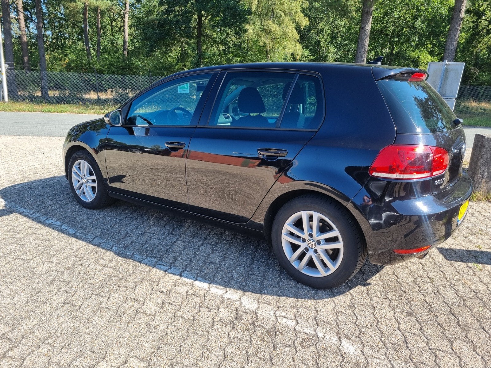 Volkswagen Golf 1.2 TSI DSG 2012 ,topauto , automaat, Auto's, Volkswagen, Euro 5, Zwart, 4 cilinders, Alcantara