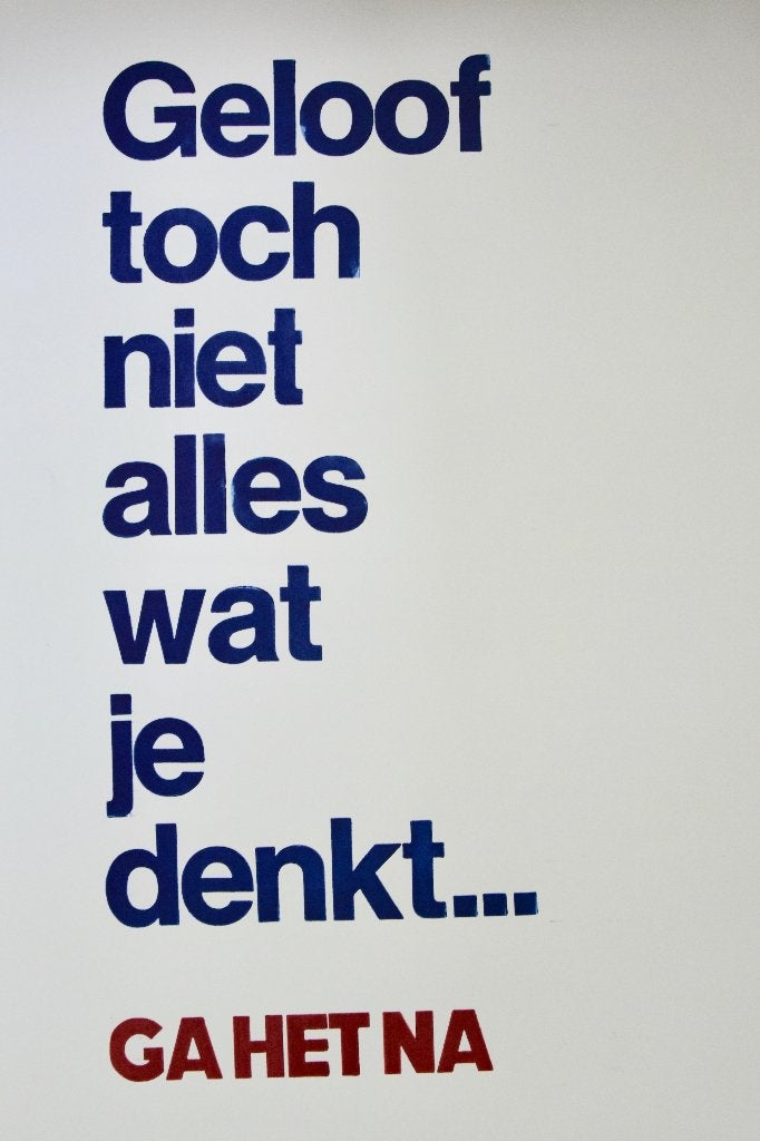 Handgedrukt met houten biljetletters, Rechthoekig Staand, Nieuw, Ophalen of Verzenden, A1 t/m A3