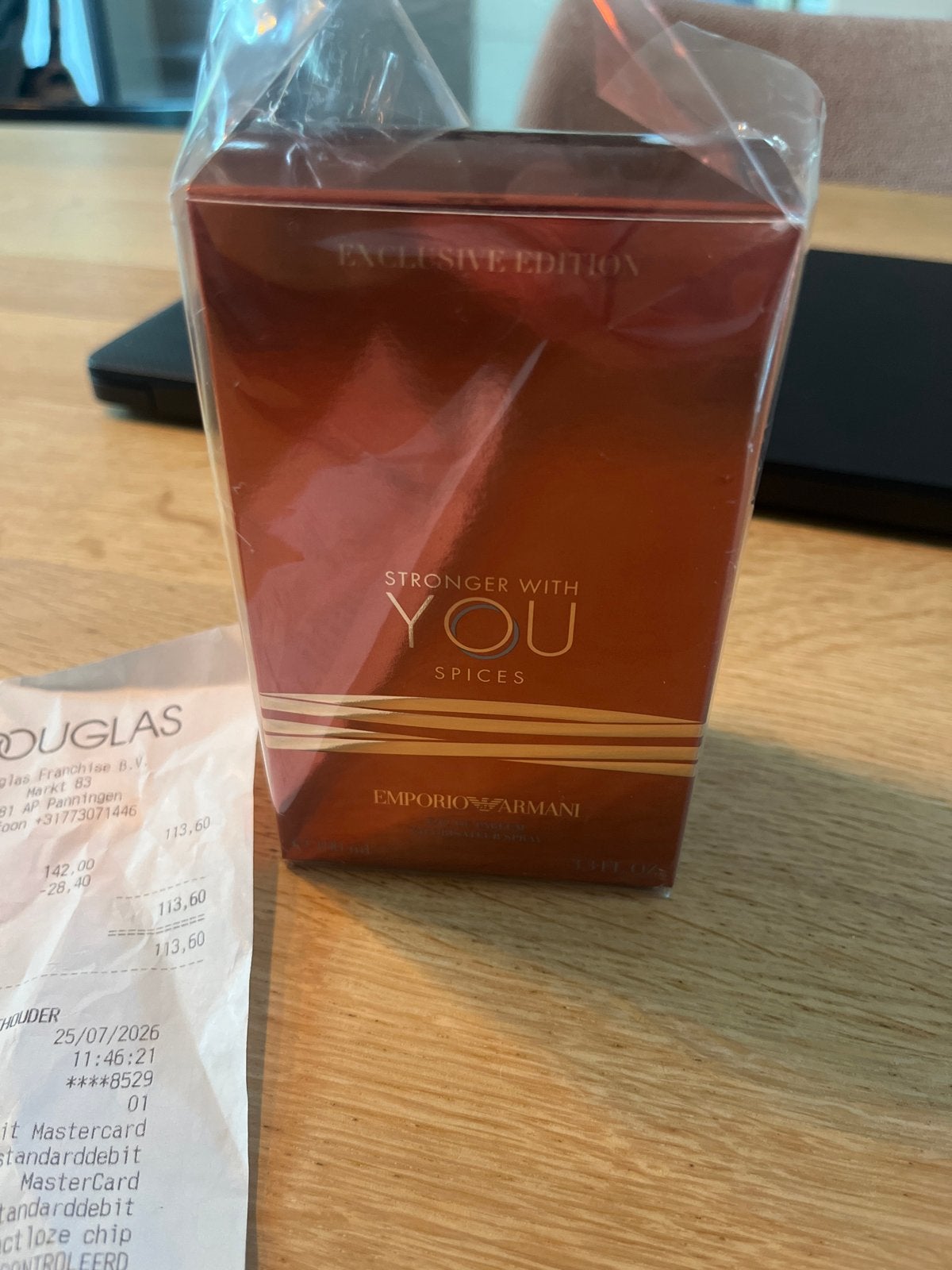 Emporio Armani Stronger With You Spices - Exclusieve Editie, Ophalen of Verzenden, Nieuw