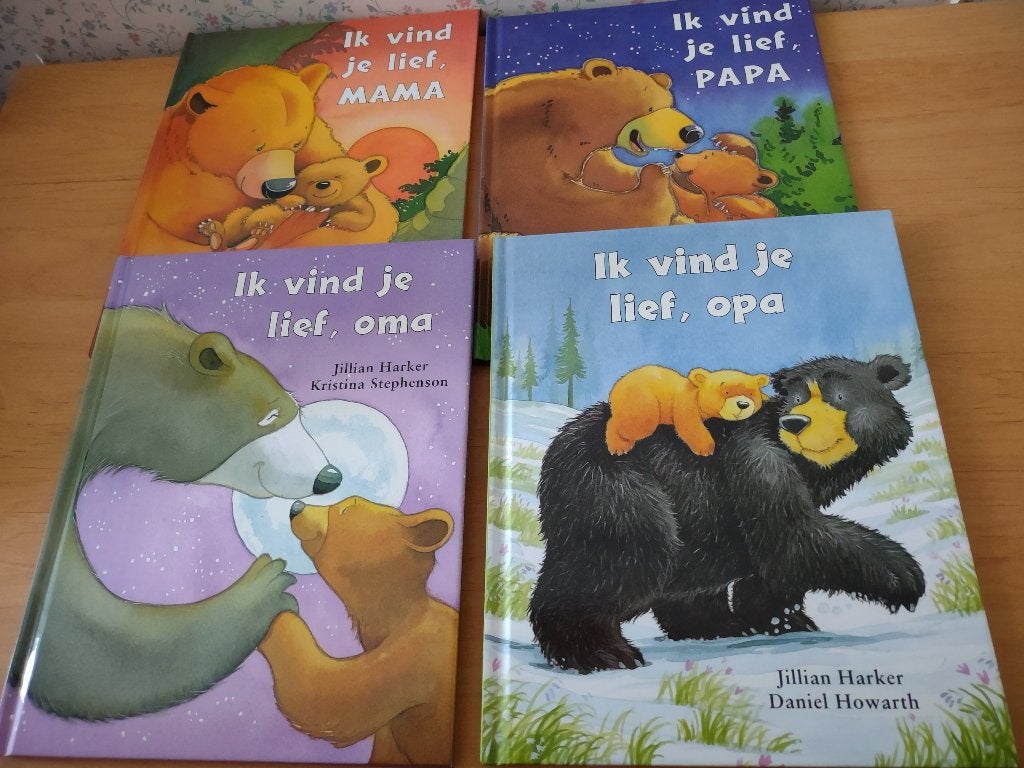 Ik vind je lief,papa/mama/opa/oma- Jullian Harker, Ophalen of Verzenden, Gelezen, Fictie algemeen