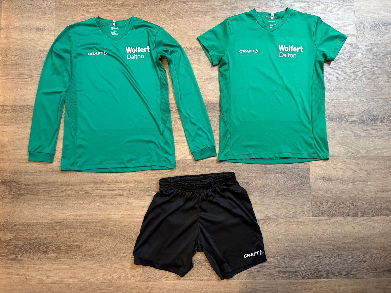 Schooltenue Wolfert Dalton – maat 158/164 (Craft), Ophalen, Overige maten, Zo goed als nieuw, Groen