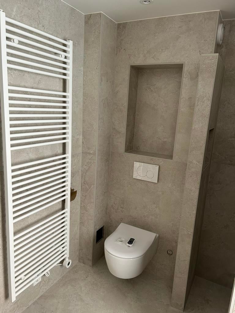 5 nieuwe tegels 120x120cm grijs, Ophalen, 60 cm of meer, Nieuw, 5 tot 10 m²