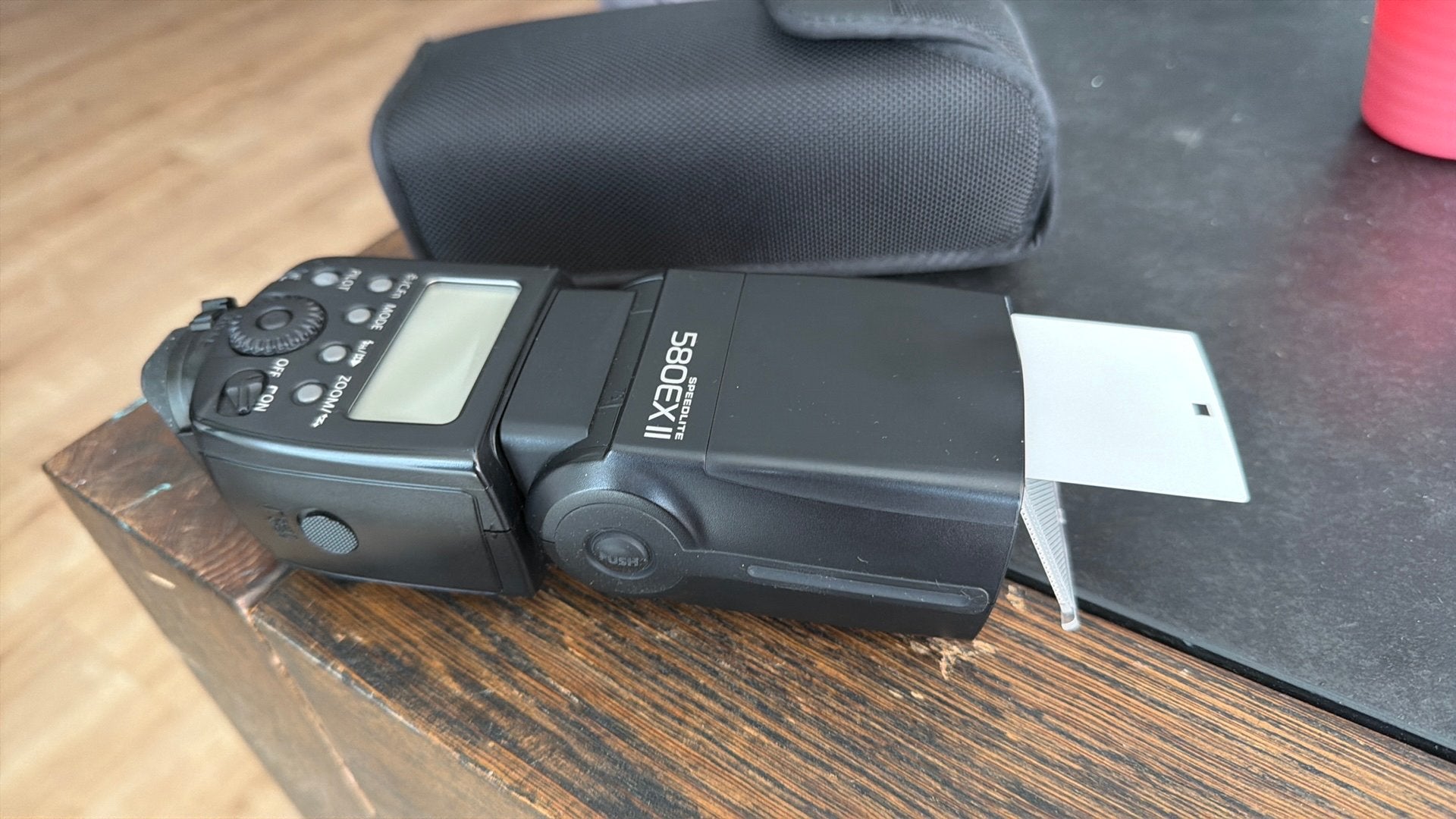 Speedlite 580ex ii flitser canon, Ophalen of Verzenden, Zo goed als nieuw, Canon