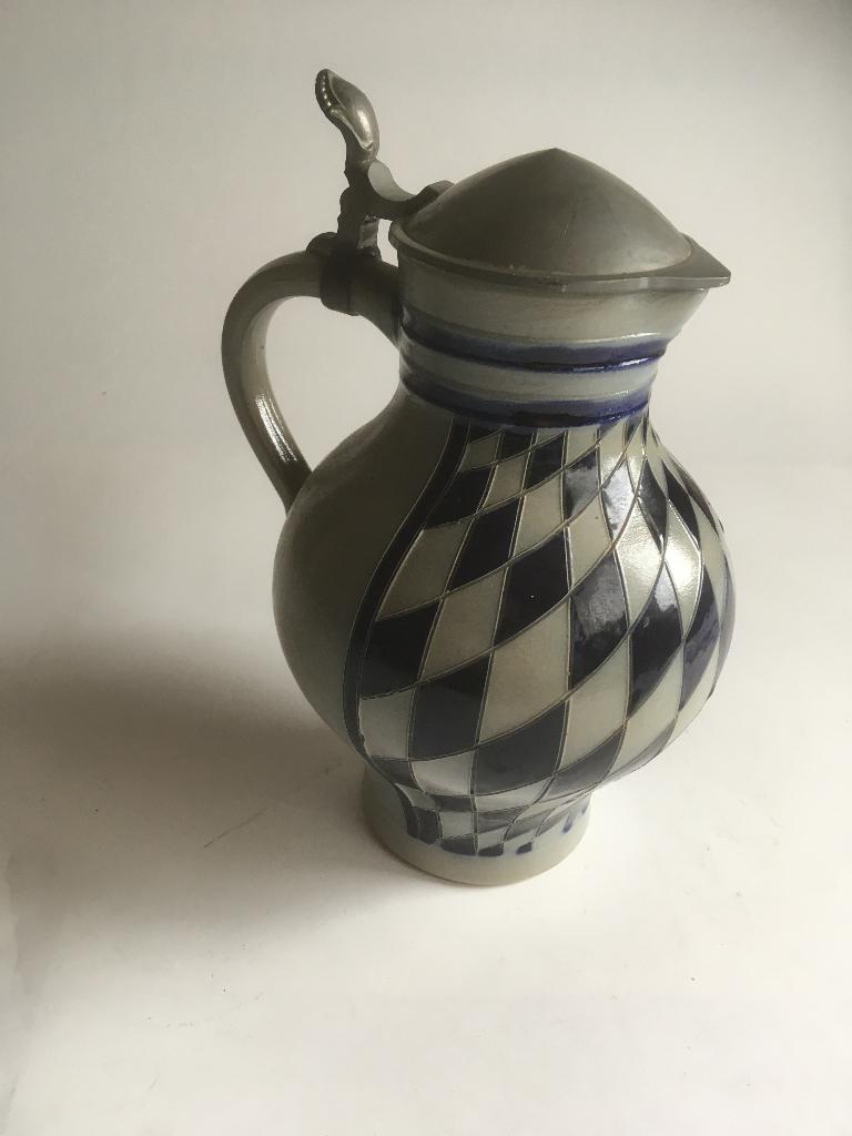 Goebel Merkelbach kruik met deksel in mooie staat, Antiek en Kunst, Ophalen of Verzenden