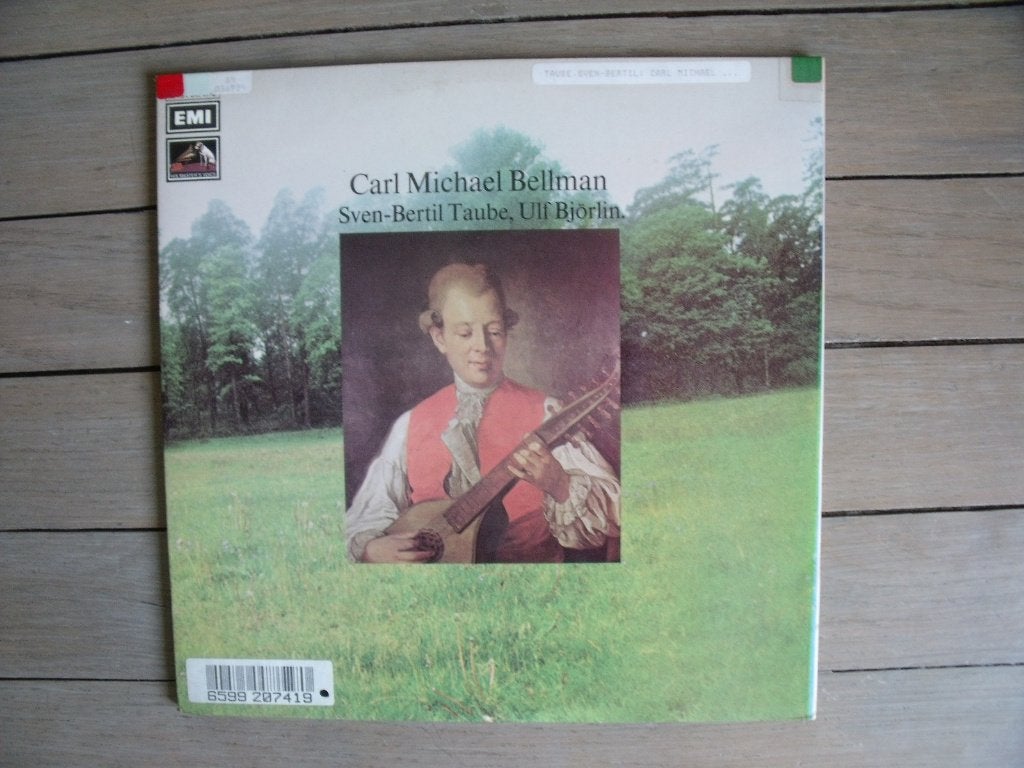 Sven-Bertil Taube - Carl Michael Bellman, Gebruikt, Ophalen of Verzenden, 12 inch, Gatefold hoes
