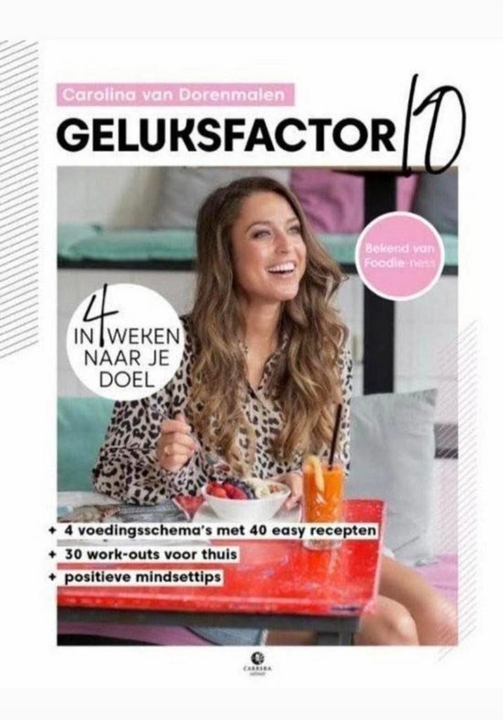 Geluksfactor 10 - Carolina van Dorenmalen, Verzenden, Zo goed als nieuw