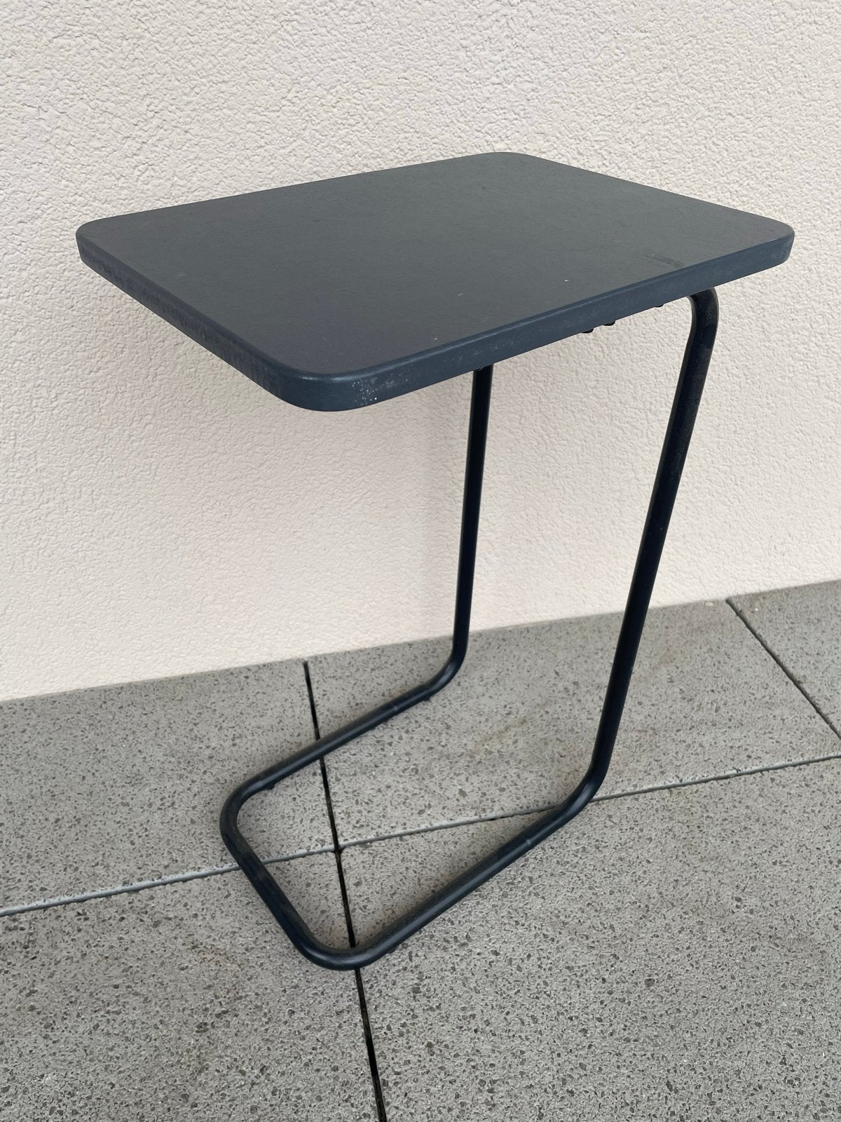 Bijzettafel, Huis en Inrichting, 45 tot 60 cm, Minder dan 55 cm, Gebruikt, Metaal of Aluminium
