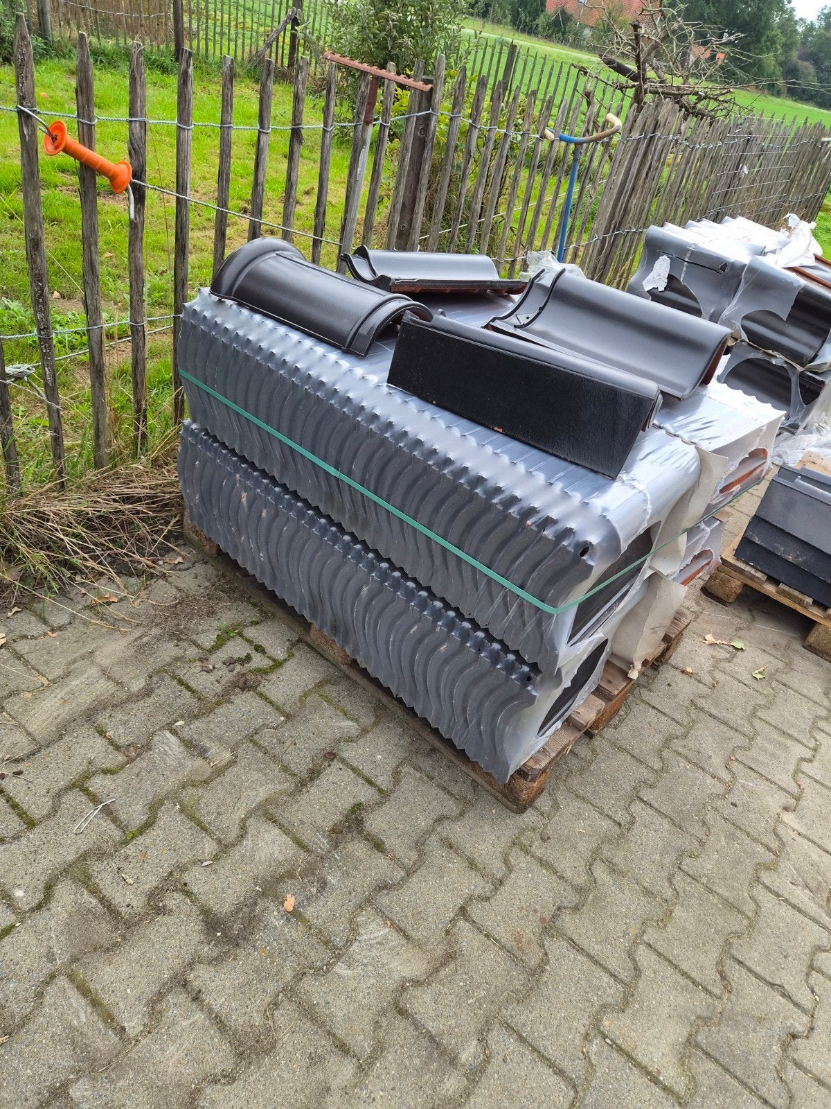 ovh h10 zwart engobe nieuw, Ophalen, Zwart, 15 m² of meer, Dakpannen