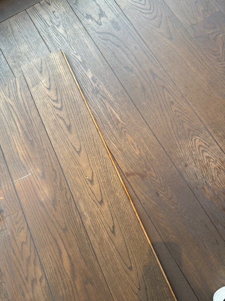 Houten vloer, Doe-het-zelf en Verbouw, Vloerdelen en Plavuizen, Ophalen, Gebruikt, Vloerdelen of -planken, 10 m² of meer