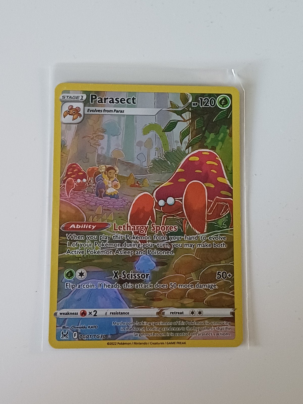 Parasect #TG01 (Lost Origin) - NM, Verzenden, Zo goed als nieuw, Losse kaart, Foil