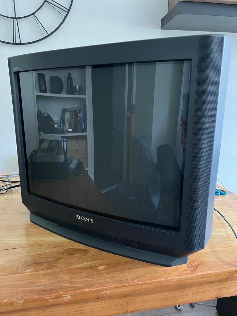 Sony Trinitron 25” lees beschrijving, Ophalen, Gebruikt, 100 cm of meer, Sony