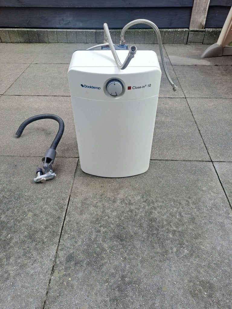Daalderop keukenboiler 10L, Doe-het-zelf en Verbouw, Ophalen, Gebruikt, Aardgas, Boiler