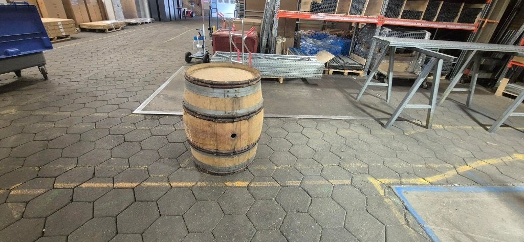 Wijnvat vat drankvat oud decoratie vat koopje, Tuin en Terras, Regentonnen, 75 tot 150 liter, Ophalen, Gebruikt, Hout