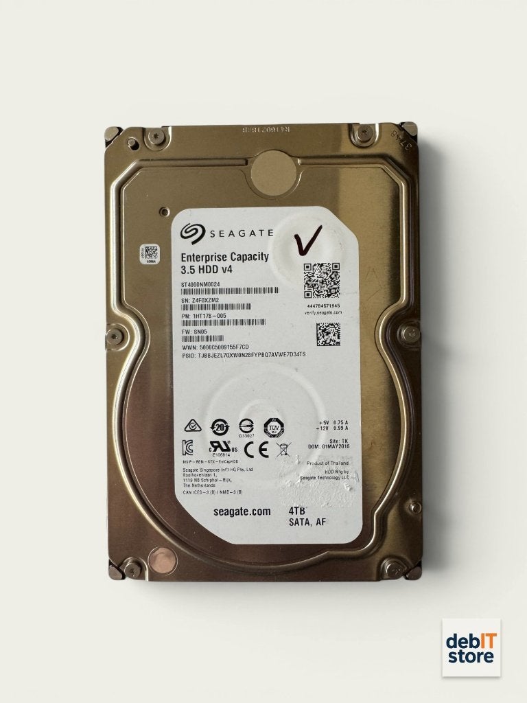 Seagate Exos 4tb NAS - Server HDD (nieuw), Computers en Software, Harde schijven, Seagate, Server, Nieuw, Info@debitstore.nl