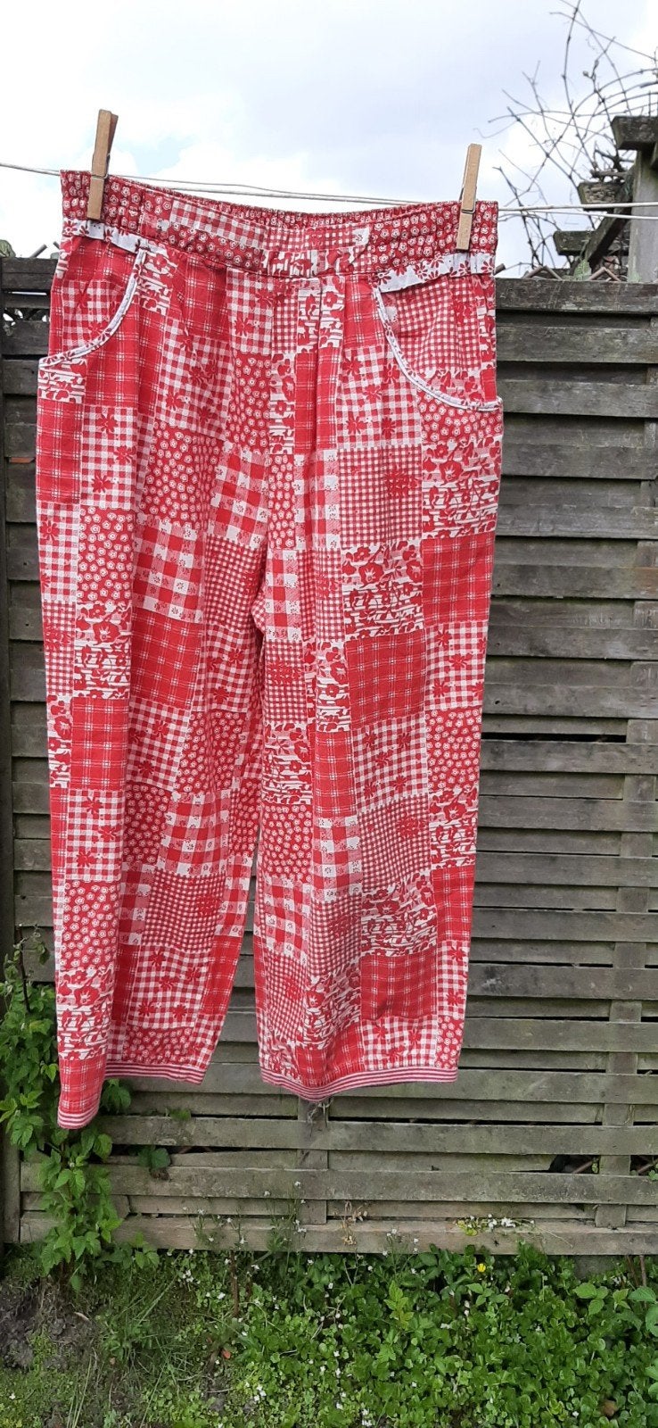 LUX AFGEWERKTE ZOMERBROEK., Kinderen en Baby's, Ophalen of Verzenden, Meisje, Broek