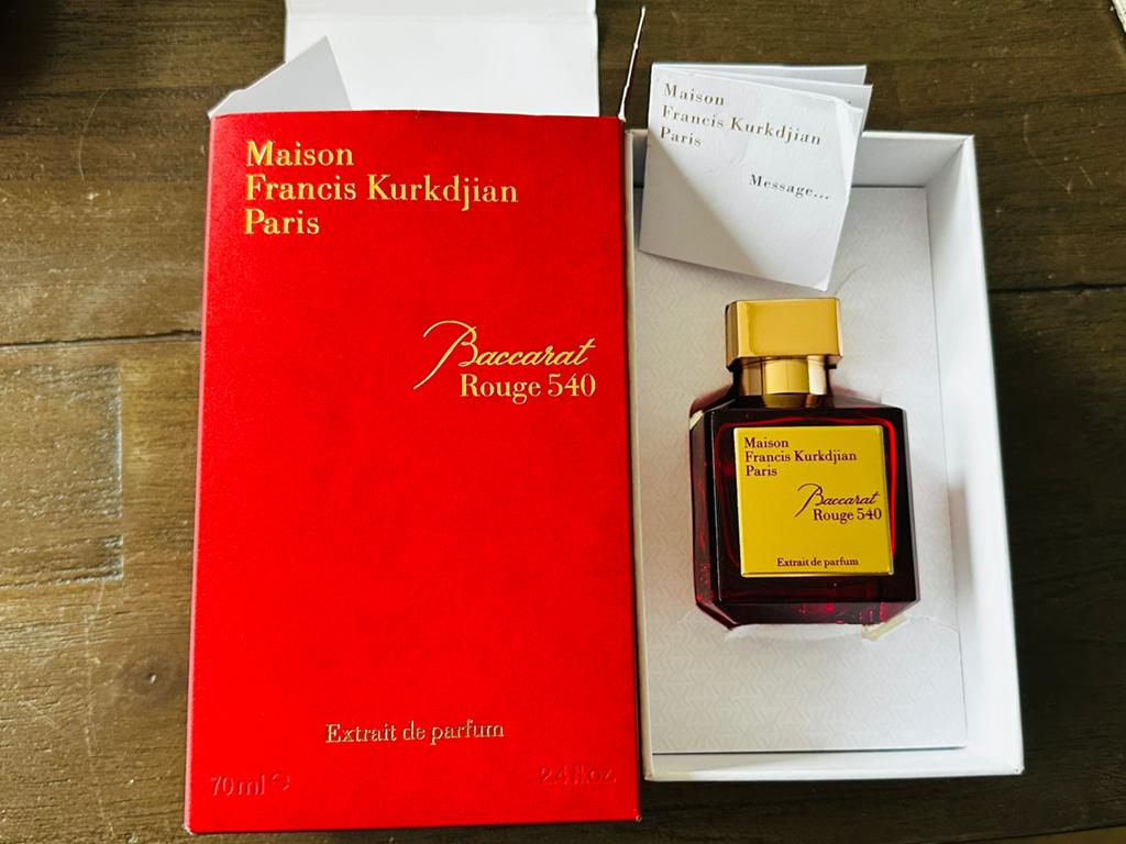 Maison Francis Kurkdjian -flacon Baccarat Rouge 540 Extrait, Ophalen, Zo goed als nieuw