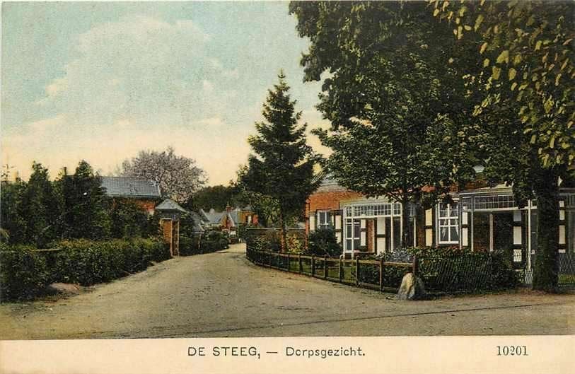 377-125-005 De Steeg, Verzenden, Voor 1920, Gelderland