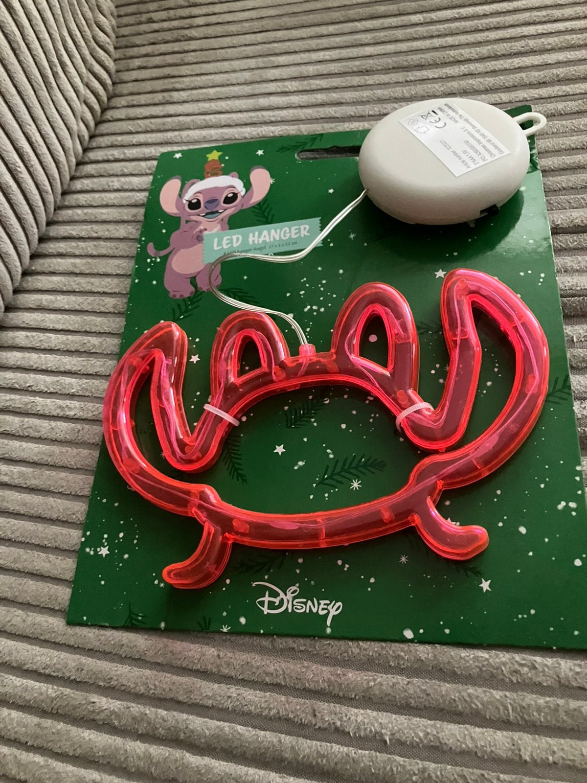 Disney lilo en stitch kerst angel led verlichting nieuw, Ophalen of Verzenden, Nieuw