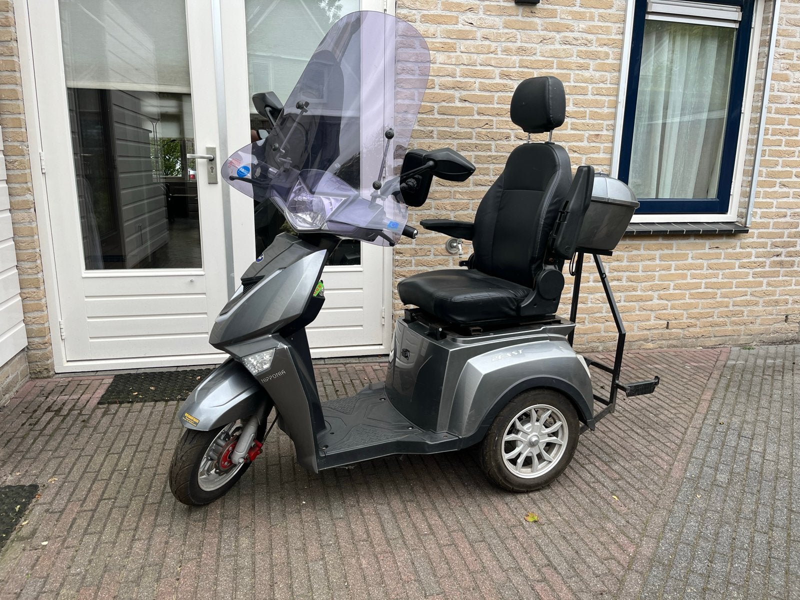Prachtige scootmobiel 25km/h, Zo goed als nieuw, 16 km/u of meer, 46 km of meer, Ophalen
