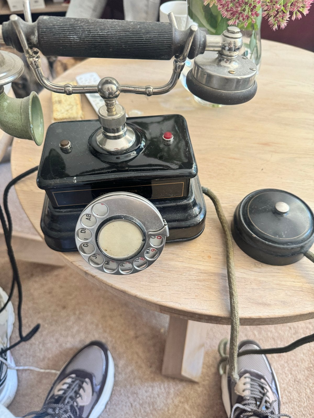 Antieke Jydsk Telefon Aktieselskab Telefoon, Antiek en Kunst, Ophalen of Verzenden