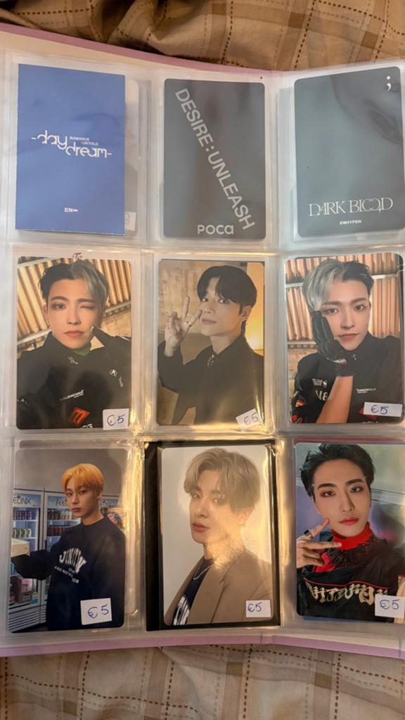 Kpop photocard sale!!, Ophalen of Verzenden, Zo goed als nieuw, Foto of Kaart