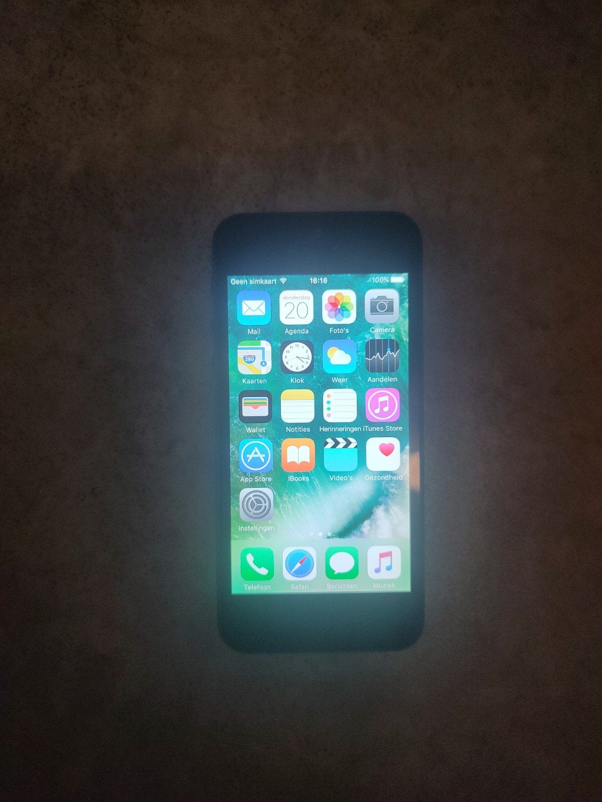 Apple iPhone 5 16GB Zwart, Telecommunicatie, Mobiele telefoons | Apple iPhone, Ophalen, Gebruikt, 16 GB, IPhone 5