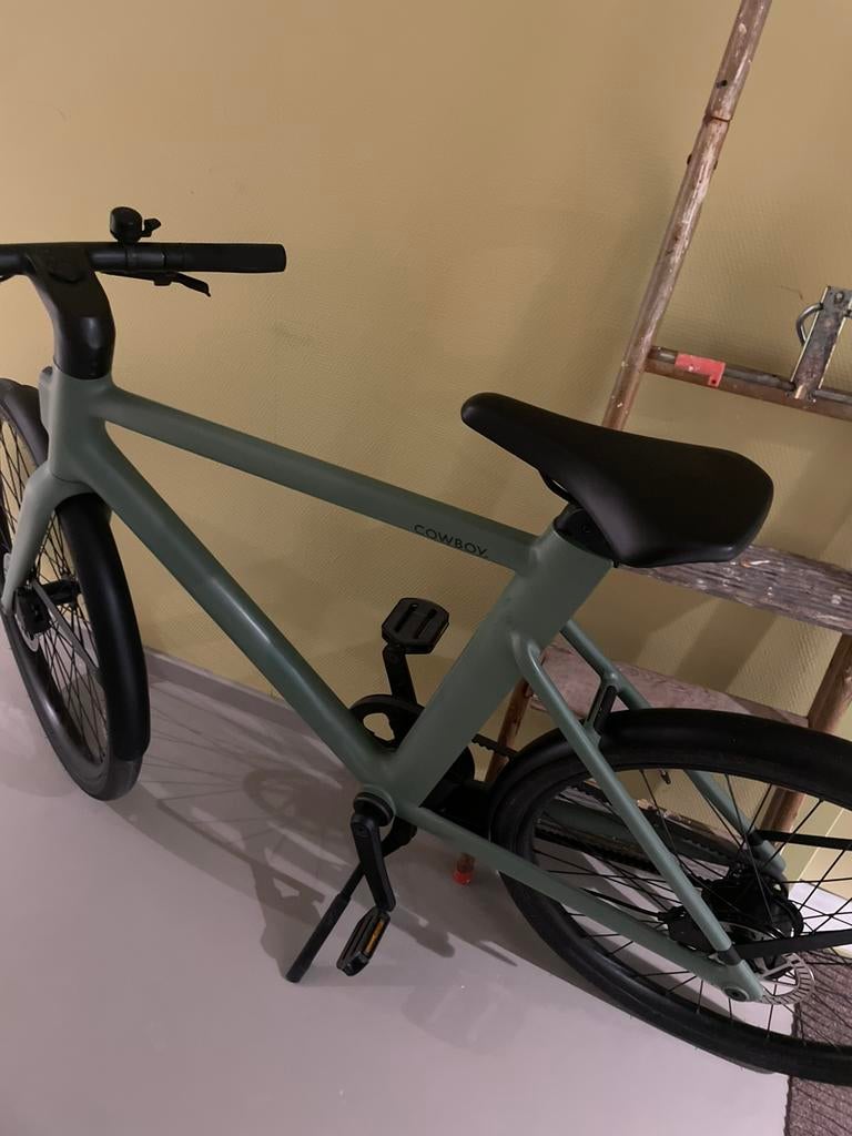 Cowboy Classic 4 Khaki, Fietsen en Brommers, Ophalen, Zo goed als nieuw, 51 tot 55 cm, 50 km per accu of meer