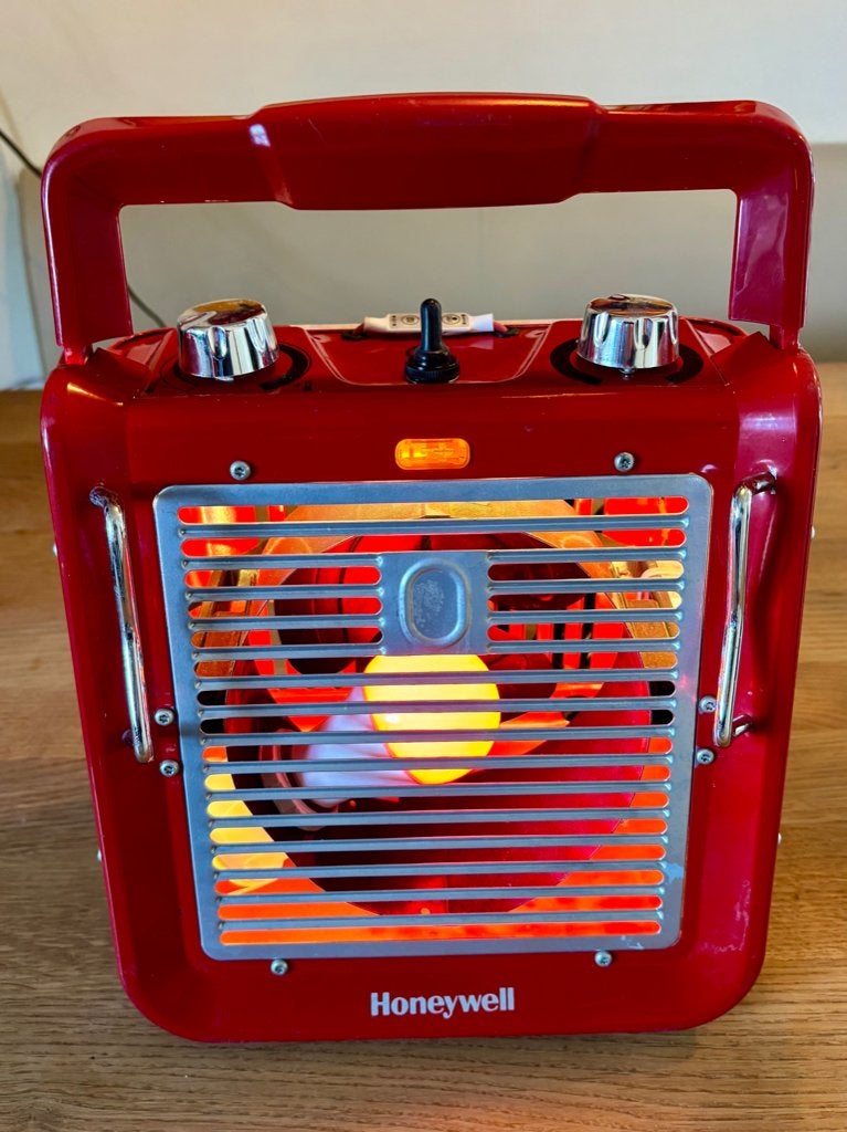 Tafellamp "Honeywell", Huis en Inrichting, Lampen | Tafellampen, Ophalen, Overige typen, Gebruikt, Overige materialen