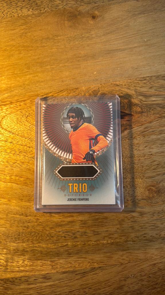Jeremie Frimpong Match-Worn Patch /20 Futera 2025, Ophalen of Verzenden, Nieuw, Plaatje