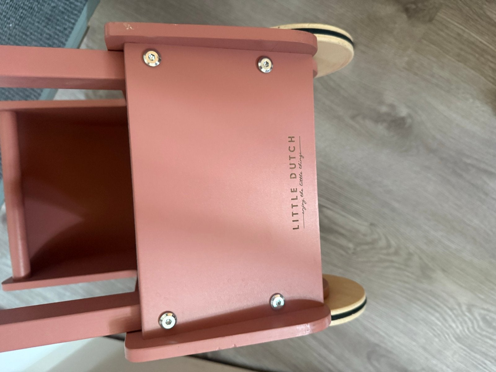 Little Dutch Houten Poppenwagen - Roze, Ophalen of Verzenden, Gebruikt, Babypop