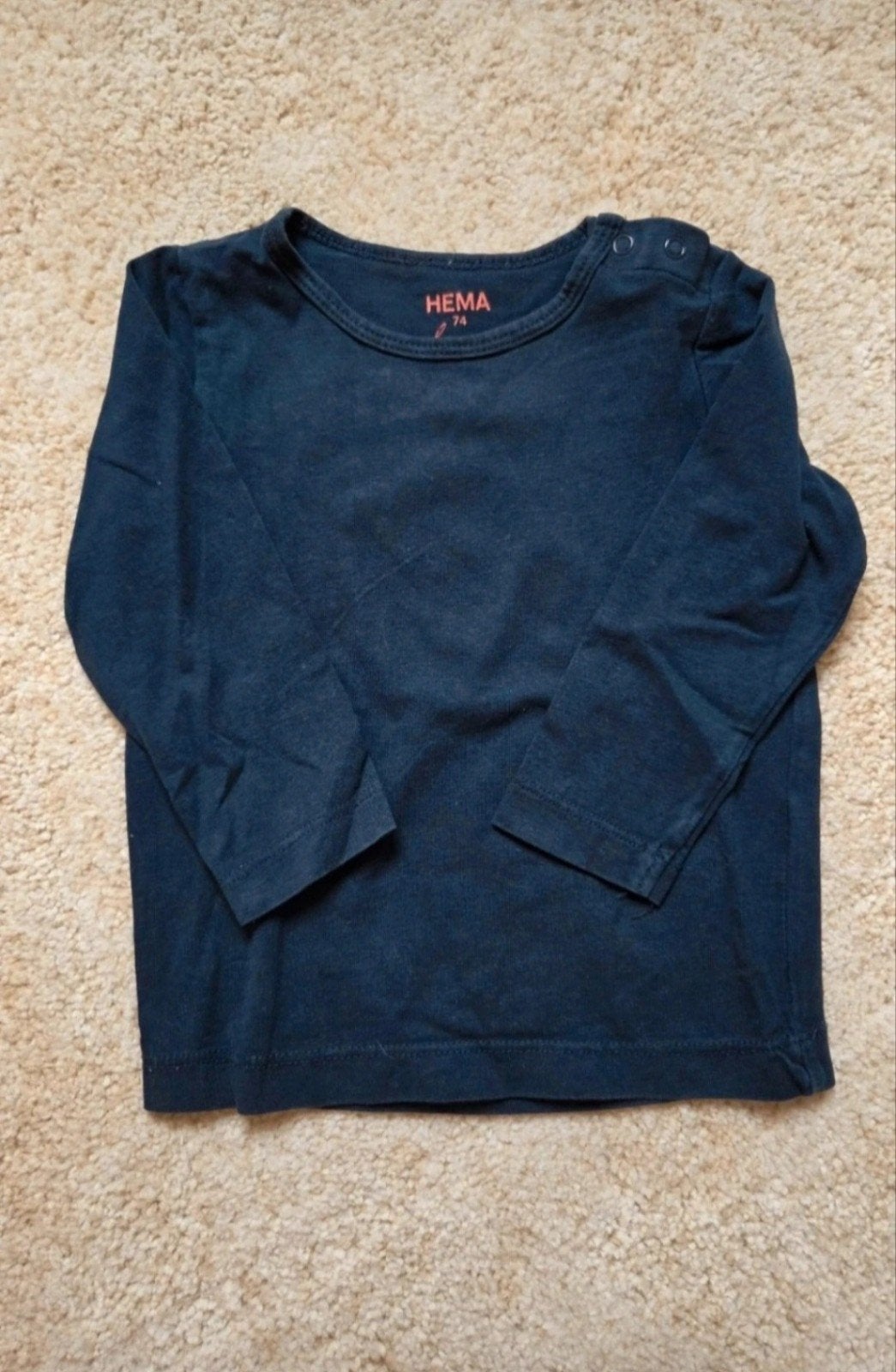 Longsleeve maat 74, Kinderen en Baby's, Ophalen of Verzenden, Zo goed als nieuw, Hema, Jongetje