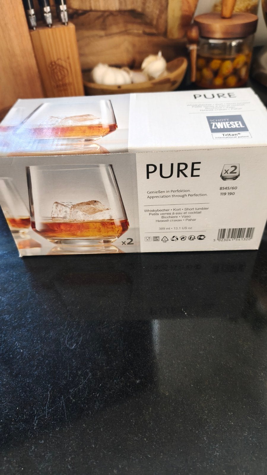 Schott zwiesel whisky glazen 2x, Verzamelen, Ophalen of Verzenden, Nieuw, Overige typen