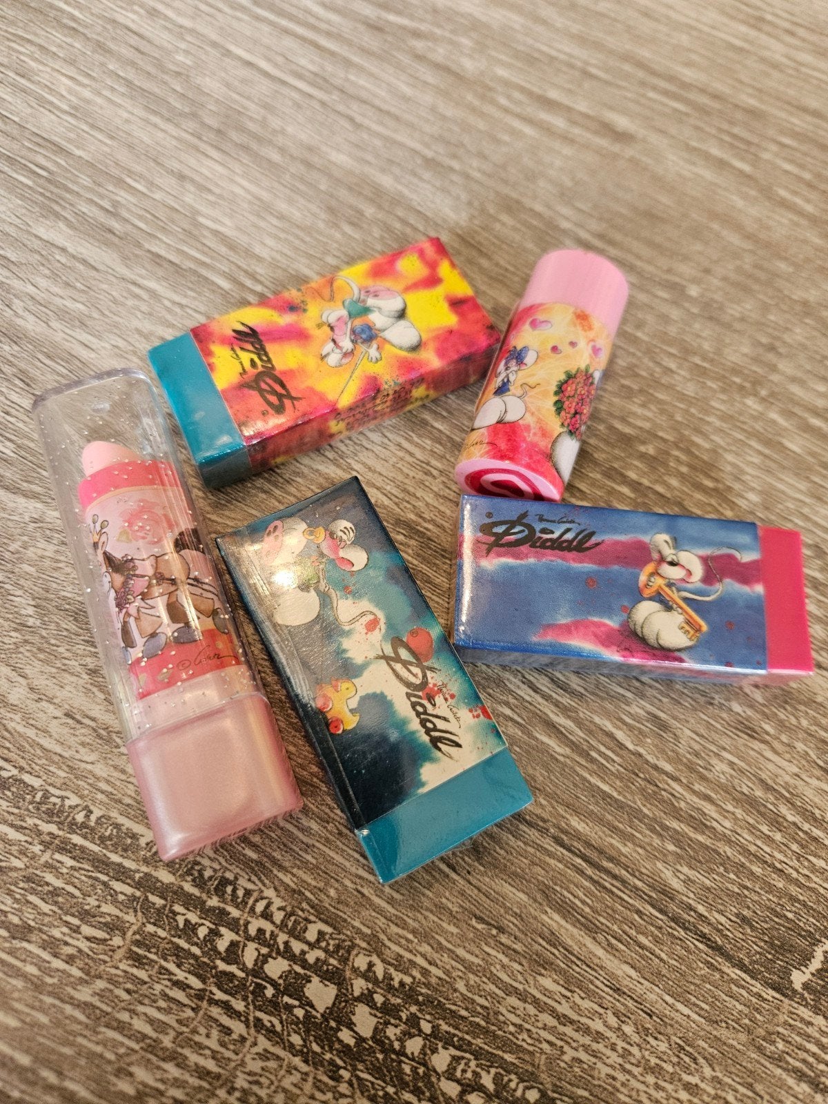 Diddl gummen 5x, Verzamelen, Diddl, Ophalen of Verzenden, Diddl, Nieuw