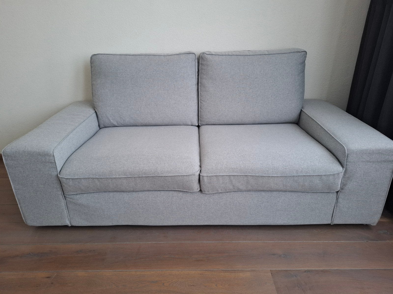 Ikea Kivik 2 zitsbank grijs, Ophalen, Zo goed als nieuw, Tweepersoons