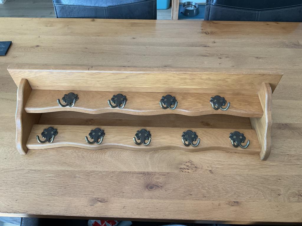 Eiken kapstok, Gebruikt, Minder dan 100 cm, Hout, Ophalen