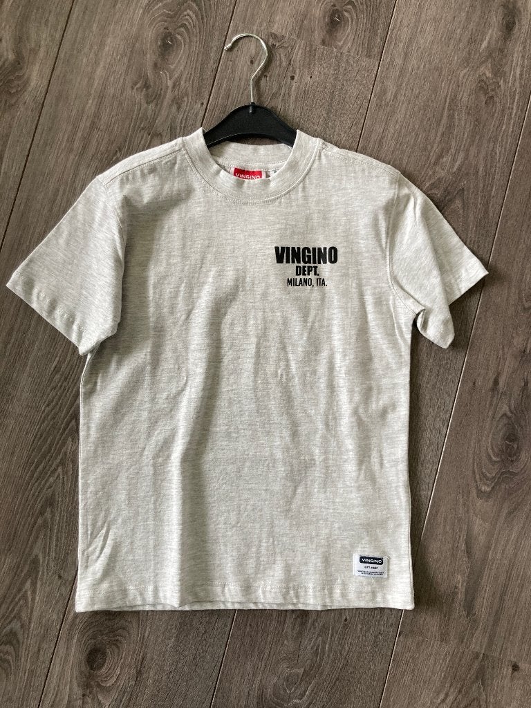 VINGINO basis shirt grijs nieuw mt 122-128, Kinderen en Baby's, Kinderkleding | Maat 122, Nieuw, Ophalen of Verzenden, Vingino