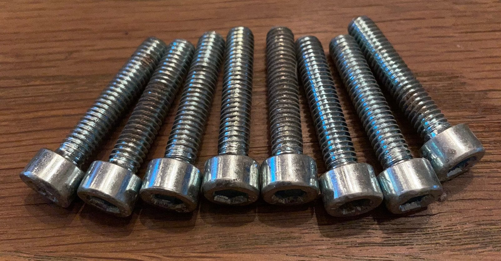 8 Inbusbouten M5 x 35mm - imbus inbus 5 3,5cm lang, Ophalen of Verzenden, Zo goed als nieuw