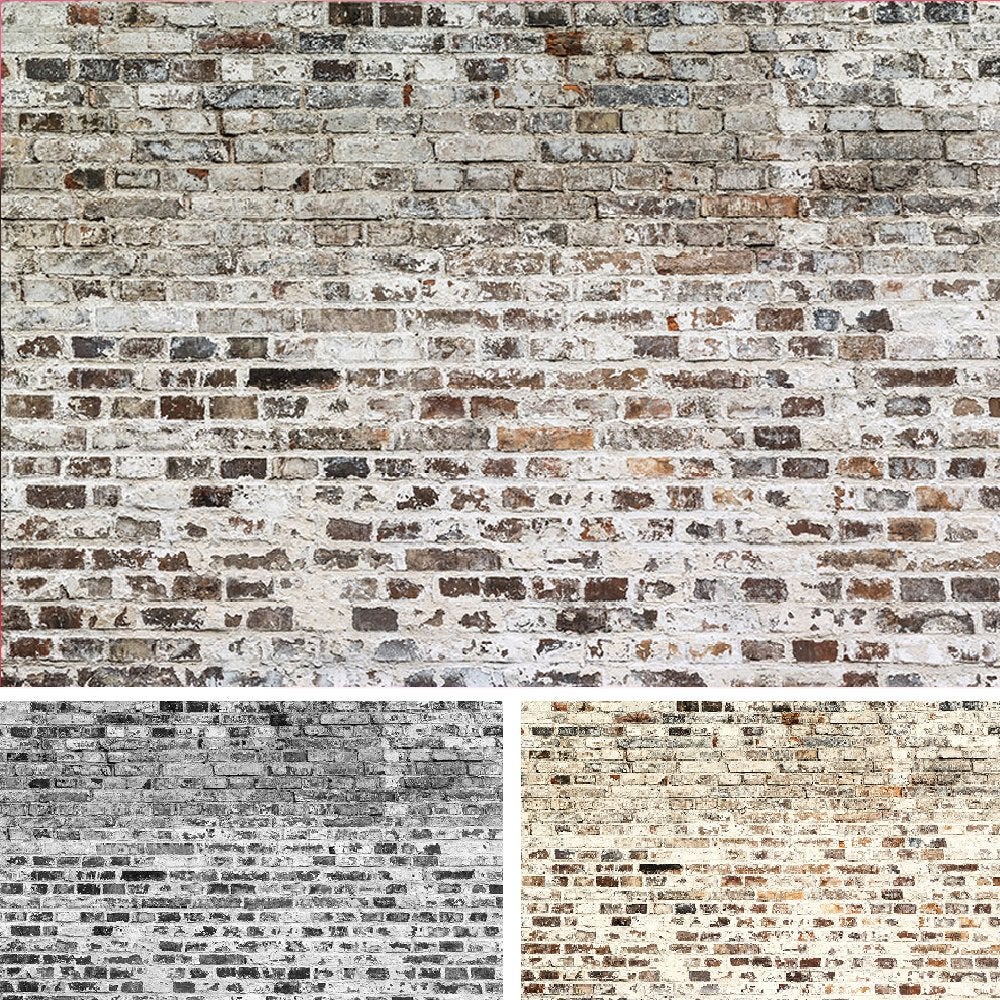 Oude stenen muur fotobehang, Industrieel *Muurdeco4kids, Verzenden, Fotobehang