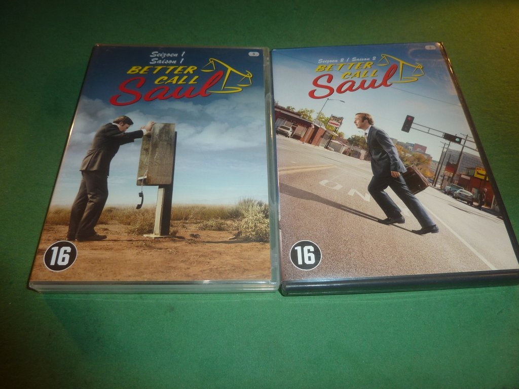 Better call Saul Seizoen 1 en 2 2 x 3 dvd-box, Engels, Verzenden, Alle leeftijden, Nederlands