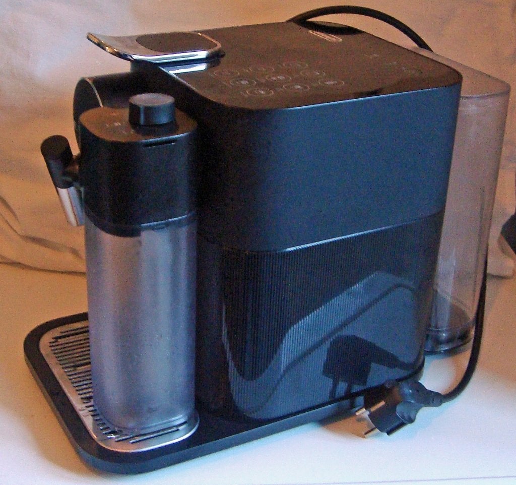Nespresso De'Longhi Gran Lattissima EN640, Ophalen, Afneembaar waterreservoir, Koffiemachine, Zo goed als nieuw