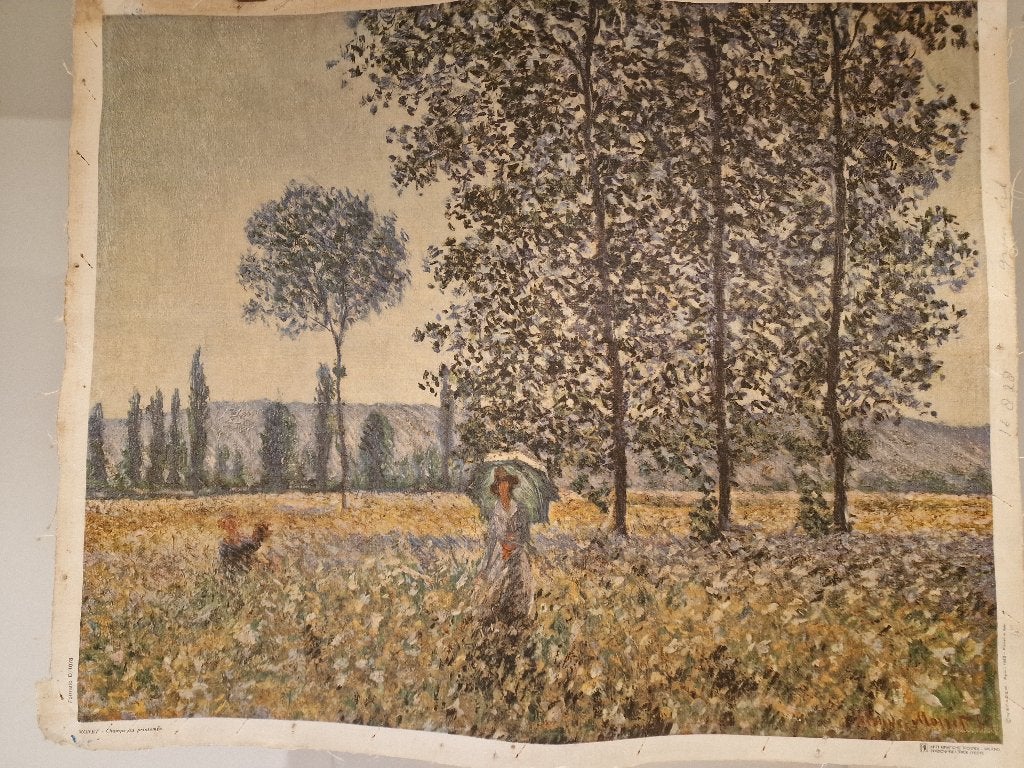 Reproductie op linnen: Renoir, Ophalen of Verzenden, Expressionistisch, Landschap, Doek