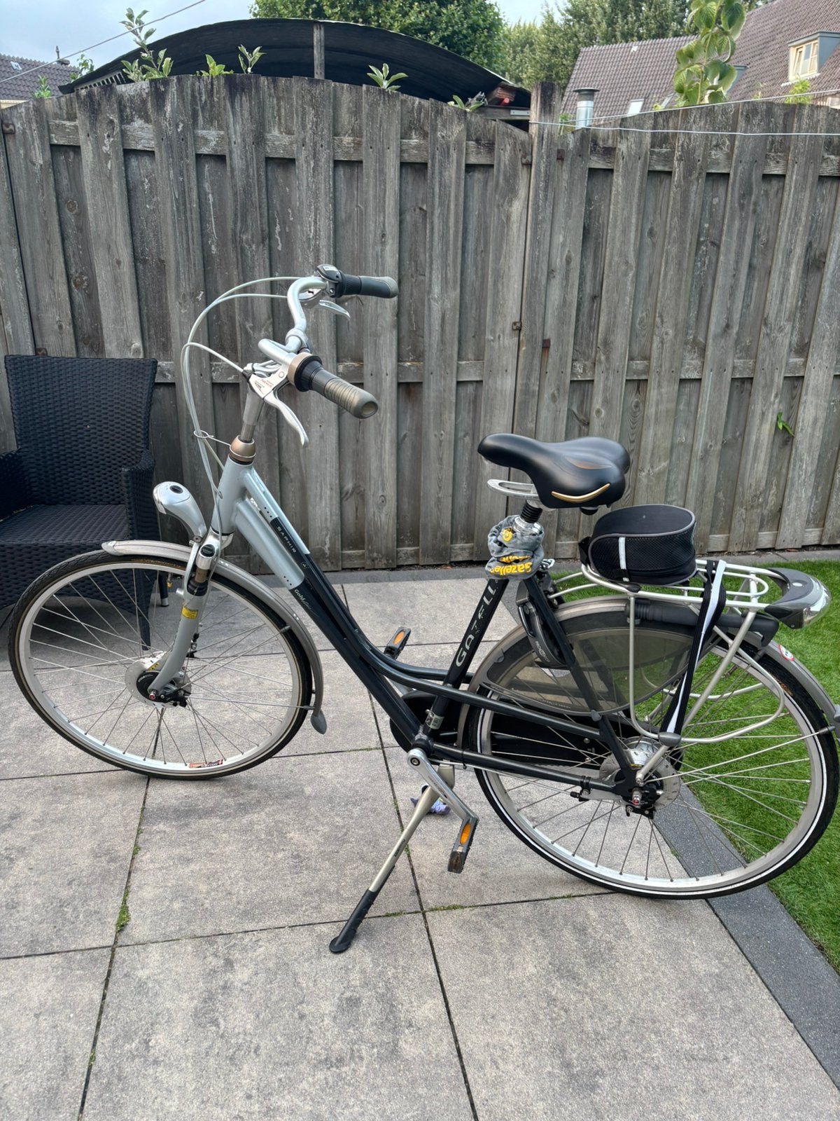 Gazelle saphir goldline, Fietsen en Brommers, Fietsen | Dames | Damesfietsen, Ophalen, Zo goed als nieuw, Gazelle