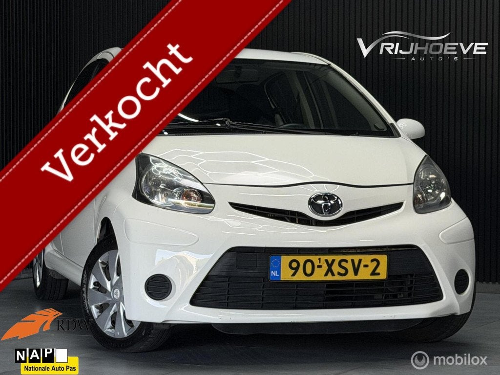 Toyota Aygo 1.0 VVT-i Aspiration|NW APK|NAP|AIRCO|CARPLAY, Voorwielaandrijving, Euro 5, Gebruikt, Elektrische ramen