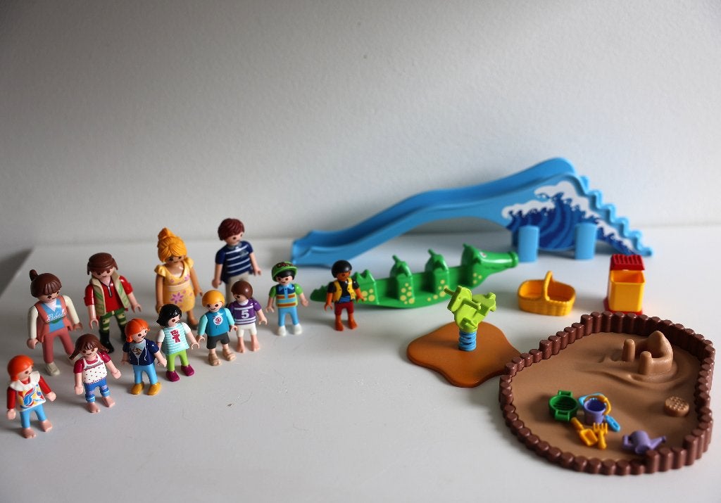 Playmobil, speeltuin met veel kinderen, Ophalen of Verzenden, Zo goed als nieuw
