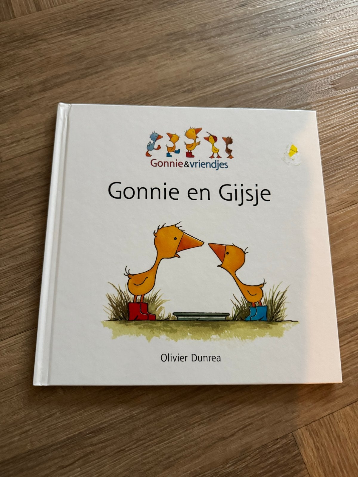 Gonnie en Gijsje - Olivier Dunrea (Zo goed als nieuw), Fictie algemeen, Verzenden, Jongen of Meisje, Zo goed als nieuw