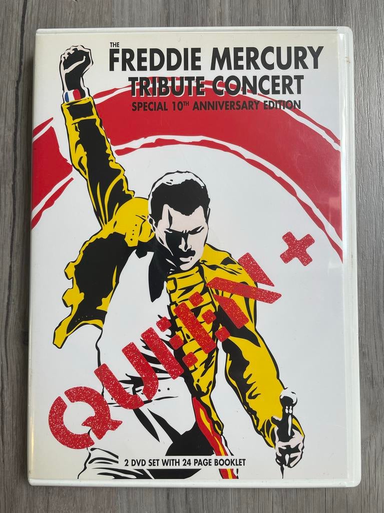 Freddie Mercury Tribute Concert - Special 10th Anniversary, Cd's en Dvd's, Dvd's | Muziek en Concerten, Zo goed als nieuw, Alle leeftijden