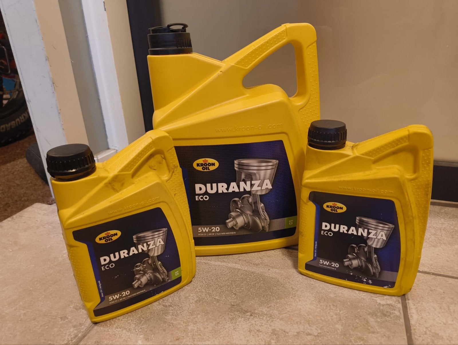 Kroon Oil Durana Eco 5W-20 Motorolie - ruim 3.8 liter, Ophalen of Verzenden, Nieuw, Universele onderdelen