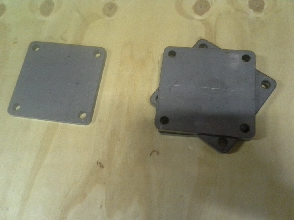 staal platen voetplaten  ankerplaten, Ophalen of Verzenden, Nieuw, IJzer