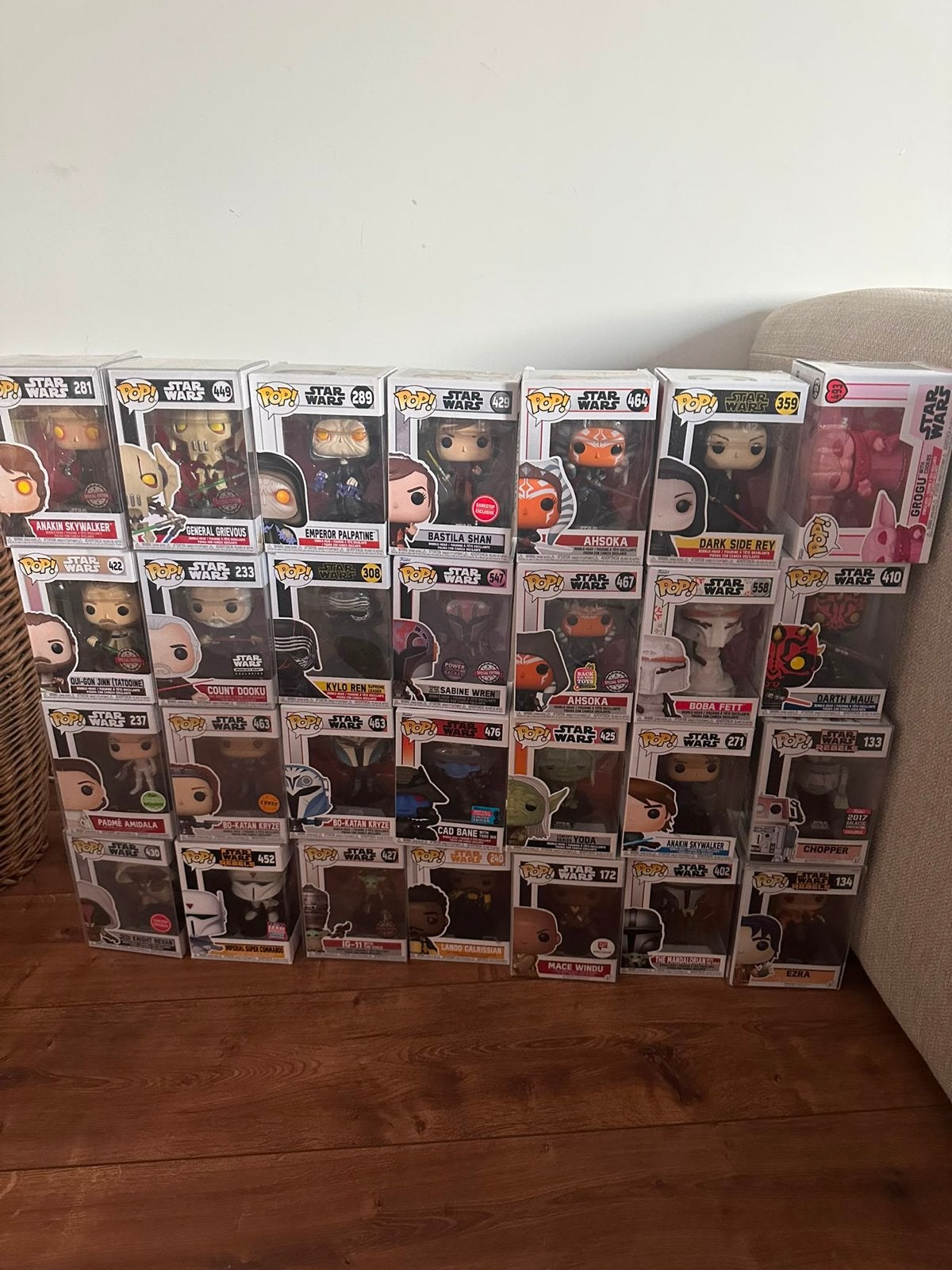Grote Star Wars Funko Pop Collectie - Diverse Figuren, Ophalen of Verzenden, Zo goed als nieuw